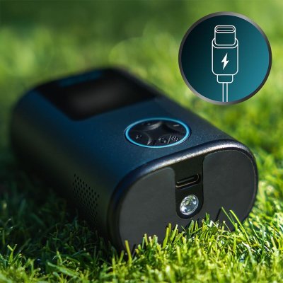 Cecotec Mini Air Max kompressor 120W 150 PSI bærbar 600mAh kompakt Svart