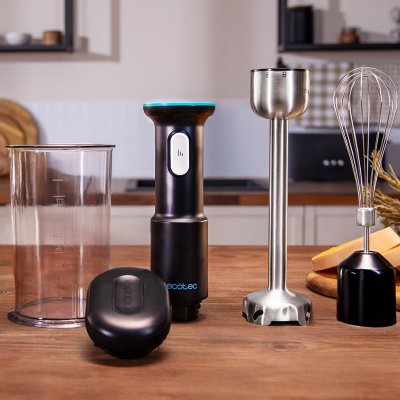 Cecotec Håndholdt Mikser 1800 W Svart Rustfritt stål