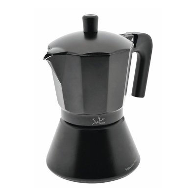 JATA Italian Kaffekanne CFI6 Svart Aluminium 1 L