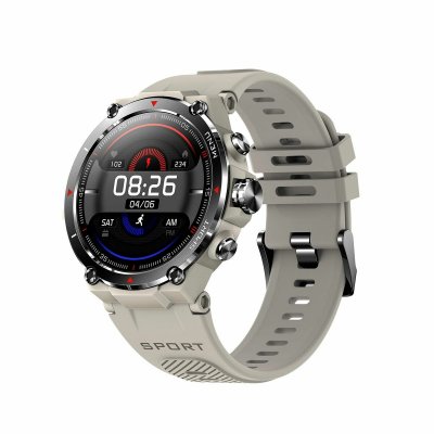 DCU Tecnologic Smartklokke STRAVA 1, 3" Svart Silikon
