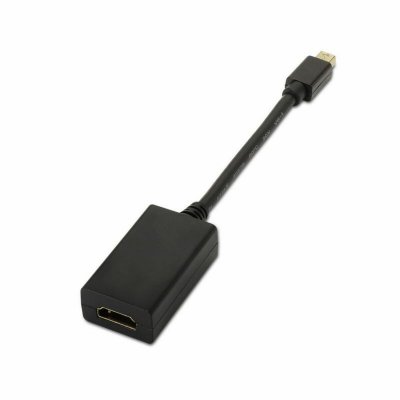 Aisens Mini Displayport til HDMI-adaptere A125-0137 Svart 15 cm Gull