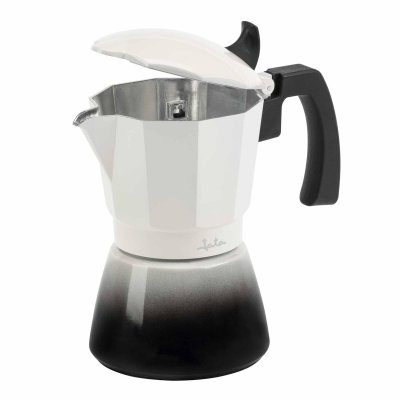 JATA Italian Kaffekanne HCAF2406 Krem Aluminium 6 Kopper