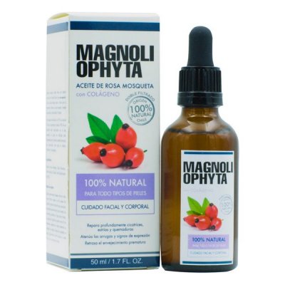 Facial Oil Magnoliophytha Aceite De Rosa Mosqueta With collagen Rosehip 30 ml 50 ml