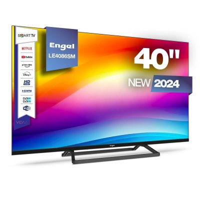 Engel Smart TV LE4086SM 40 40" Full HD LED PVR DVB-T2 Svart Plast