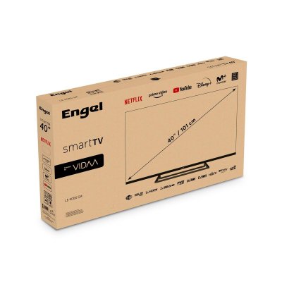 Engel Smart TV LE4086SM 40 40" Full HD LED PVR DVB-T2 Svart Plast