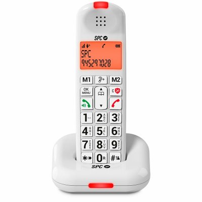 SPC Fasttelefon 7612B Hvit Plast
