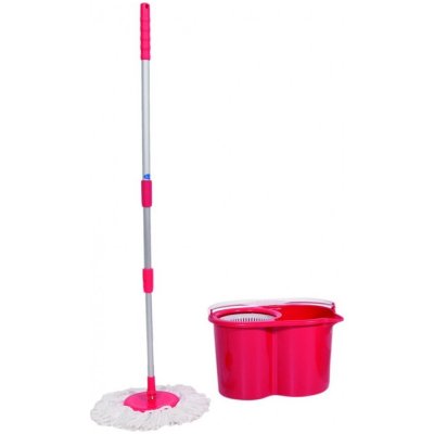 Scrub Bucket and Red Mop Duett 900RJ