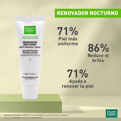 Martiderm Regenererende anti-rynke krem ACNIOVER 40 ml Anti-imperfeksjon
