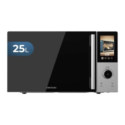 Cecotec Mikrobølgeovn med Grill Convection 2500 Touch 25L 900W 1200W 8 nivåer Svart Plast