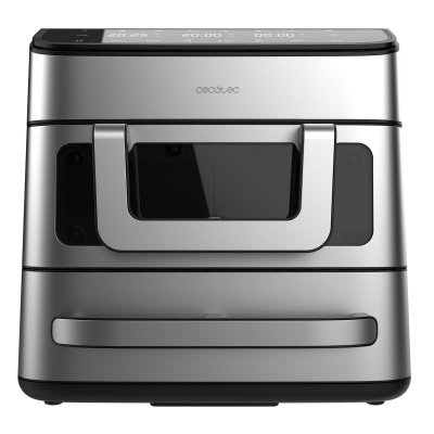 Cecotec Airfryer og Ovn Cecofry FoodCourt 18000 4Pizza 18L 2700W stål skjerm Rustfritt
