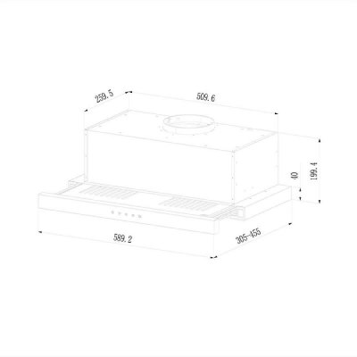 Cecotec Damphette Flux TLT 604000 Rustfritt stål