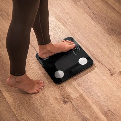 Cecotec Digital badevekt Surface Precision HealthySmart Svart Krystall 180 kg Glass