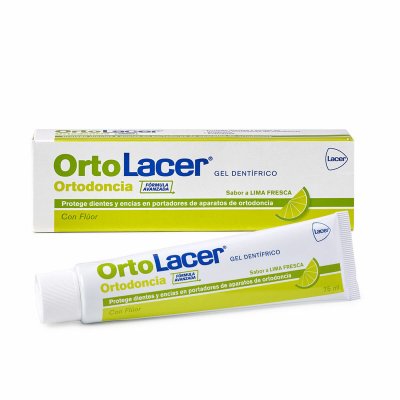 Lacer Tannkrem Ortolacer 75 ml Lime
