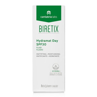 BIRETIX Fuktighetsgivende ansiktskrem Hydramta Day Spf 30 30+ 50 ml Nylon