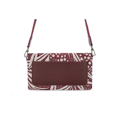 Håndveske for Kvinner Laura Ashley CRESTON-FLOWER-CLARET-RED Grå 24 x 13 x 3 cm