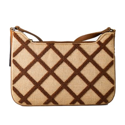 Håndveske for Kvinner Laura Ashley SALWAY-QUILTED-TAN Brun 28 x 17 x 7 cm