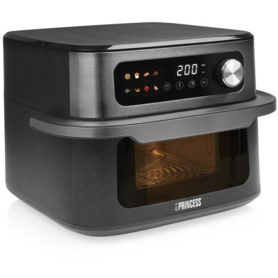 Princess Luftfrityrkoker 182480 MAXI CRISP Svart 1800 W 10 L Metall