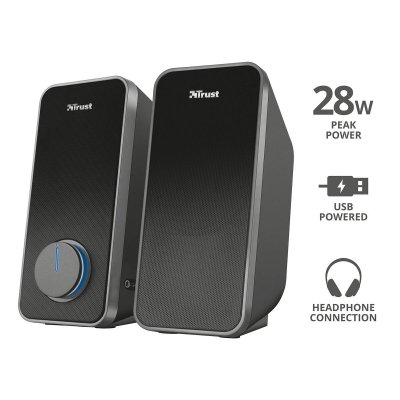 Trust PC-Høyttalere 20179 Svart 14 W
