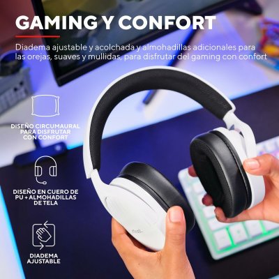 Trust Gaming Hodesett med Mikrofon 25210 Svart