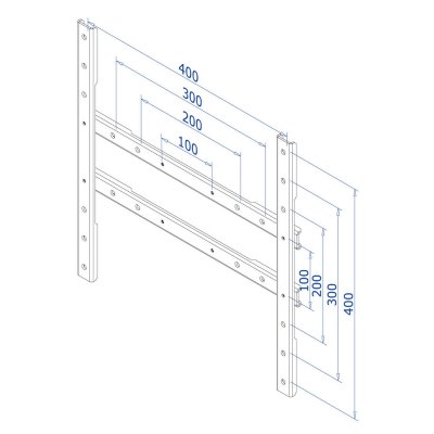 Neomounts TV-Montering FPMA-VESA425 60" 20 kg Svart Stål