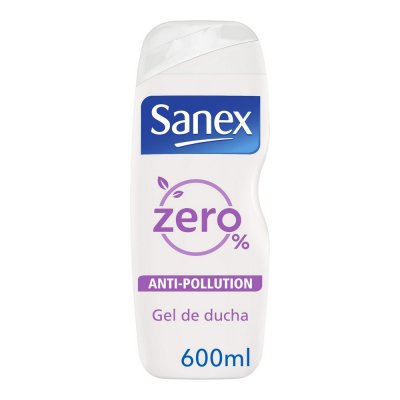 Shower Gel Zero% Anti-Pollution Sanex (600 ml)