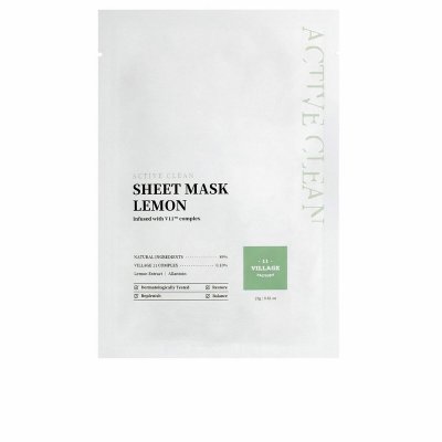 Village 11 Factory Ansiktsmaske Active Clean Lemon 23 g