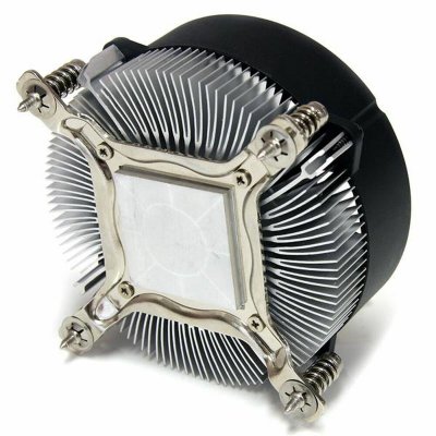 Startech CPU-vifte FAN1156PWM LGA 1155 1156 Svart Aluminium