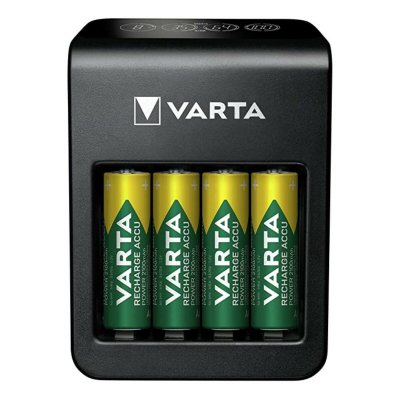 Charger + Rechargeable Batteries Varta Plug Batteries (Refurbished A)