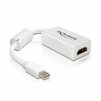 DELOCK Mini DisplayPort til HDMI-Adapter Adaptador > HDMI 18 cm Hvit