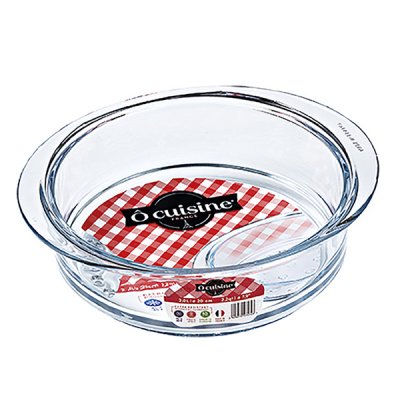 Serving Platter Ô Cuisine Transparent 20 cm Glass