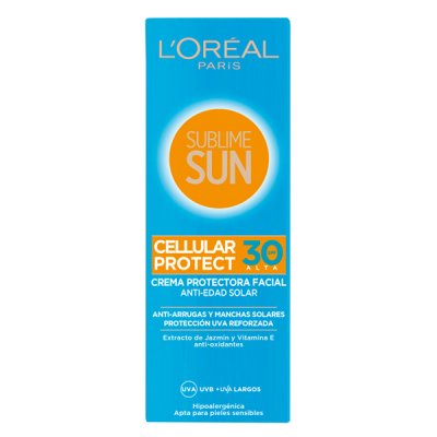 Sun Cream Sublime Sun L'Oreal Make Up Spf 30 (75 ml) 30 (75 ml)