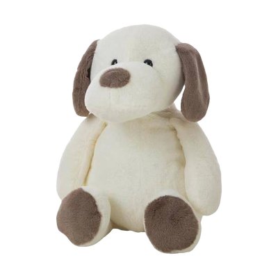 BigBuy Fun Bamse Kai Hund 35 cm Hvit Polyester