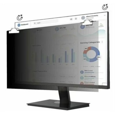 V7 Personvernfilter til dataskjerm PS23W9AM 23"