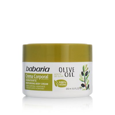 Feuchtigkeitsspendende Körpercreme Babaria Olivenöl 250 ml