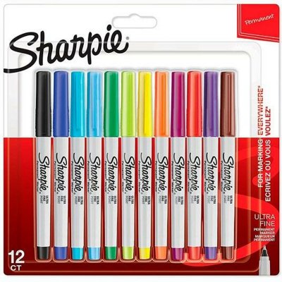 Sharpie Markør-sett Sharpie Flerfarget 12 Deler 0,5 mm (12 enheter)