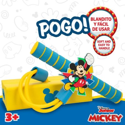 Mickey Mouse Pogobouncer Mickey Mouse 3D Gul Barne (4 enheter)