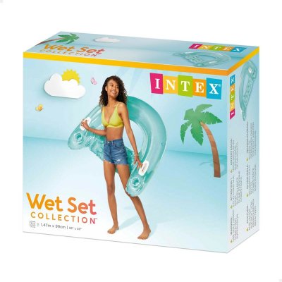 Intex Oppblåsbar stol for barn Sit N'Float 152 x 28 99 cm