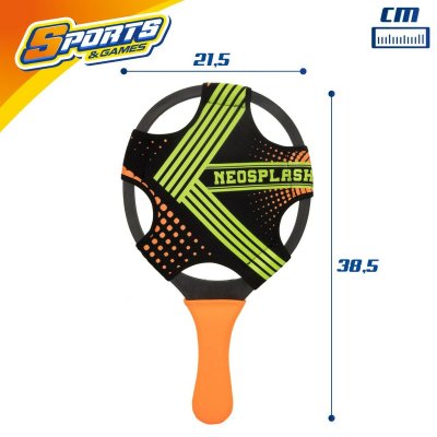 Colorbaby Strandspader med ball Neopren Plast (6 enheter)