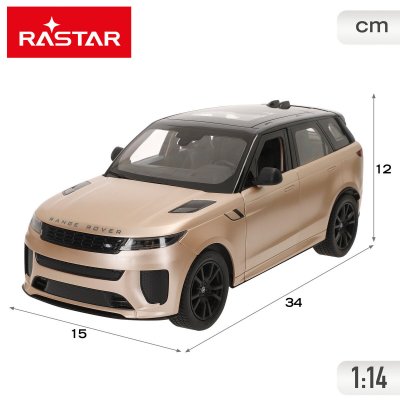 Land Rover Fjernstyrt Bil (2 enheter) Plast