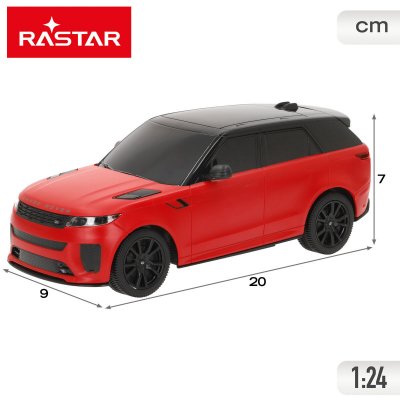 Land Rover Fjernstyrt Bil (4 enheter) Plast