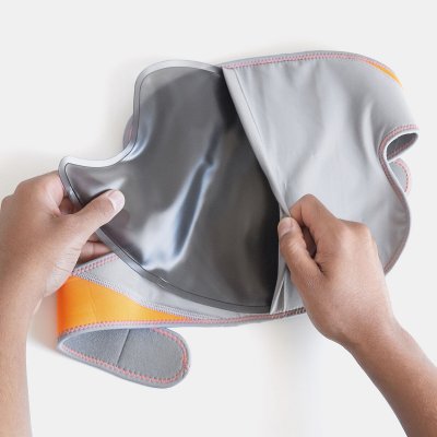 InnovaGoods Hot & Cold Geleknestøtte Grå Nylon