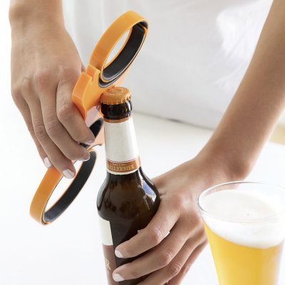 InnovaGoods 5-i-1 Flerbruks Krukkeåpner Svart