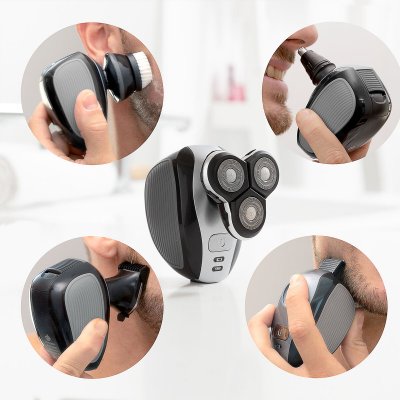 InnovaGoods 5-i-1 ladbar ergonomisk multifunksjons barbermaskin Shavestyler InnovaGoods