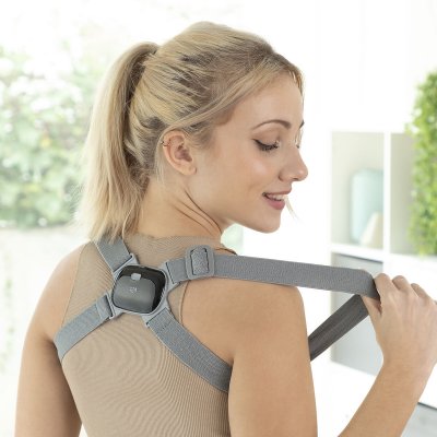 InnovaGoods Intelligent oppladbar holdningstrener med vibrasjon Viback Svart Nylon