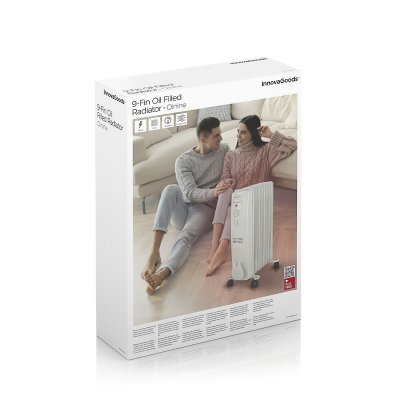 InnovaGoods Oljefylt Radiator Oinine InnovaGoods 2000 W (9 kammer)
