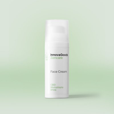 InnovaGoods Fuktighetsgivende ansiktskrem CBD Zencare 50 ml