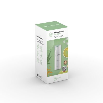 InnovaGoods Fuktighetsgivende ansiktskrem CBD Zencare 50 ml