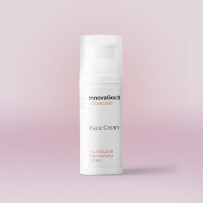 InnovaGoods Fuktighetsgivende ansiktskrem Kombucha Vibecare 50 ml