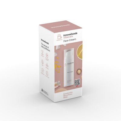 InnovaGoods Fuktighetsgivende ansiktskrem Kombucha Vibecare 50 ml