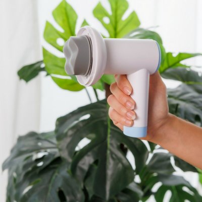 InnovaGoods Oppladbar 6-i-1 anti-cellulitt massasjepistol CellyGun Hvit